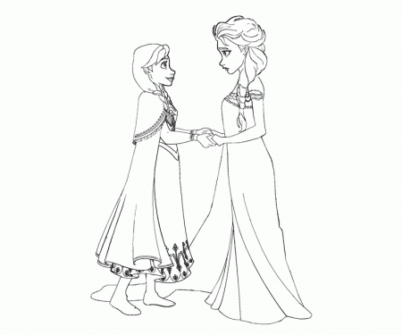 Frozen Coloring Books Disney - Kids Colouring Pages