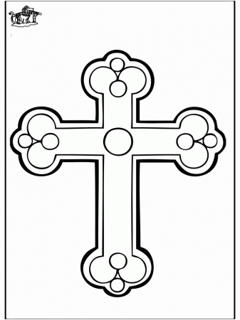 Coloring Pages of cross | download free printable coloring pages