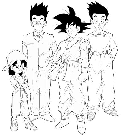 Dragon Ball GT 1st preview by drozdoo on deviantART