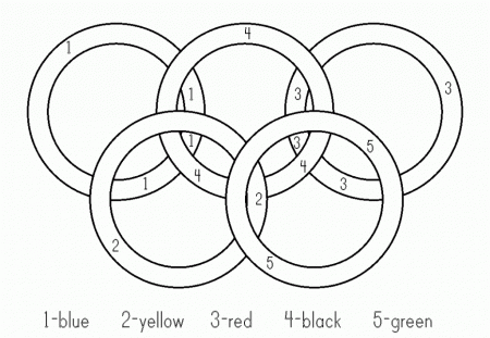 colorwithfun.com - Summer Oympic Rings Coloring Pages For Kids