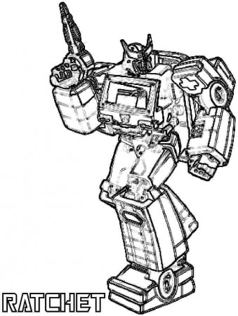 Free Printable Free Movie The Transformers For Kids Coloring 
