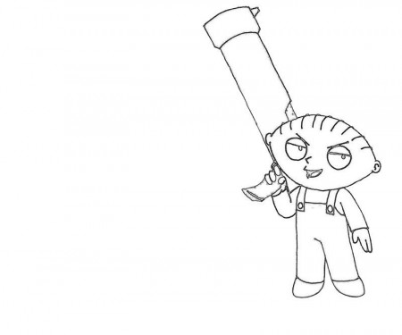 Stewie griffin Colouring Pages