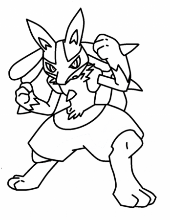 Coloring Pages Lucario Free Coloring Pages Free Printable 150785 
