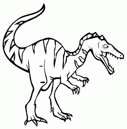 Print Dinosaur With Eggs Coloring Pages Com Picture 1: Dinosaur 