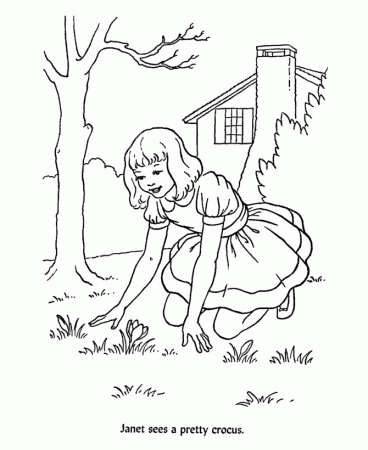 Bible Lesson Coloring Page Sheets - Sunday School Lesson sheets 