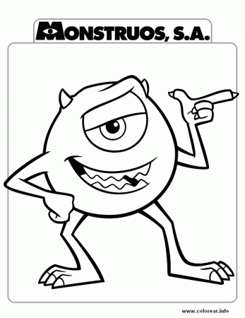 amigo monster filosofico monsters printable coloring pages for 