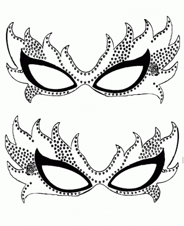 Download Mardi Gras Masks Coloring Page Or Print Mardi Gras Masks 