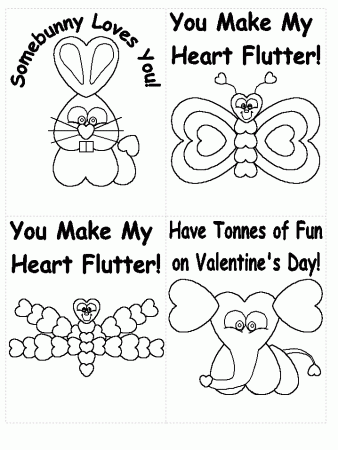 Free Printable Heart Coloring Pages Valentine Cards on Mobile App