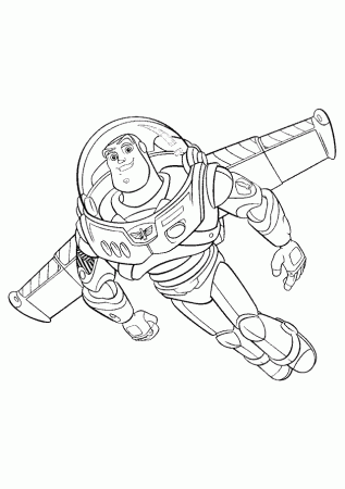 Buzz Lightyear Coloring Pages | Coloring Pages To Print