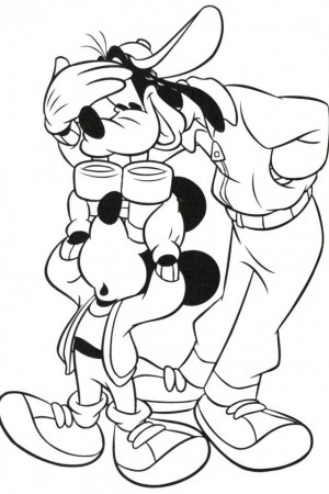 Mickey Donald And Goofy Coloring Pages 640×960 #10234 Disney 