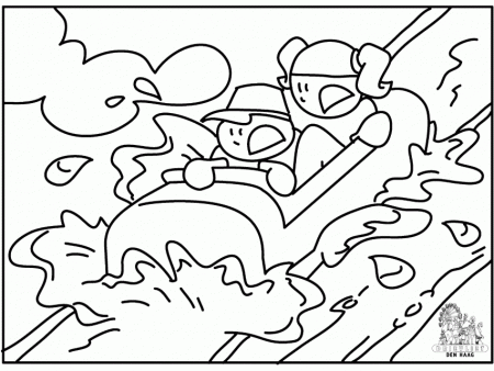 Viewing Gallery For Ferris Wheel Coloring Page 94610 Amusement 