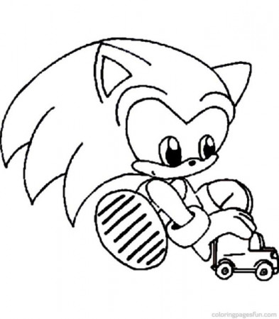 Sonic the Hedgehog Coloring Pages 6 | Free Printable Coloring 