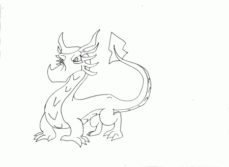 dragon outline pictures | Coloring Picture HD For Kids | Fransus 