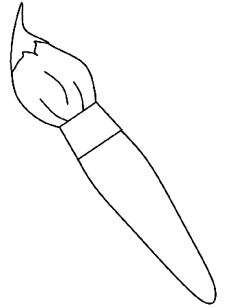 Paintbrush France Coloring Pages & Coloring Book