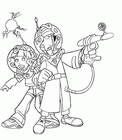 Inspector Gadget Coloring Pages - Free Printable Coloring Pages 