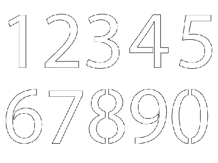 coloring pages by numbers printable : Printable Coloring Sheet 
