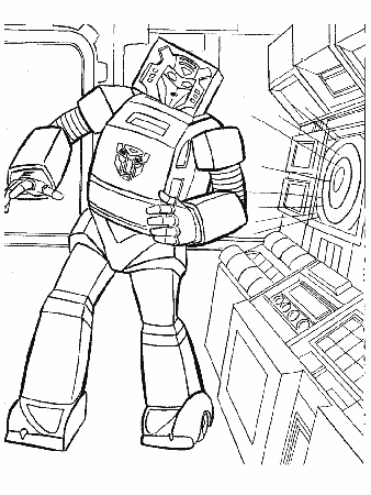 Transformers 24 Cartoons Coloring Pages & Coloring Book