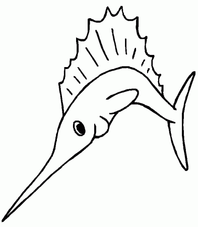 Coloring Pages Of Fish For Kids 324 | Free Printable Coloring Pages