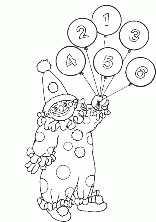 Free Printable Circus Coloring Pages For Kids