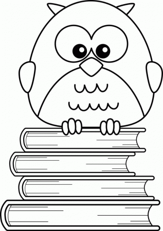 Owl Coloring Pages for Kids- Free Coloring Sheets to download