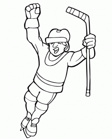 Download Winner Hockey Coloring Pages Or Print Winner Hockey 