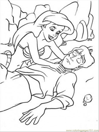 Coloring Pages Little Mermaid (Cartoons > The Little Mermaid 