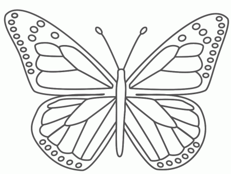 Butterfly coloring pages | Butterfly coloring pages for kids | #22 