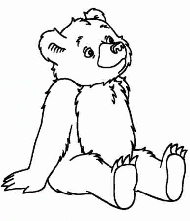 Photos Teddy Bear Coloring Pages - Teddy Bear Coloring Pages 