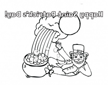 Happy Saint Patrick's Day Coloring Pages - Kids Colouring Pages