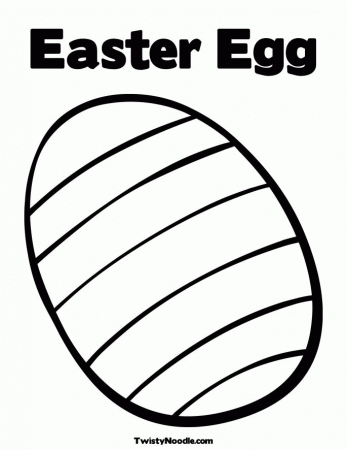 11 Easter Egg Coloring Pages | Free Coloring Page Site