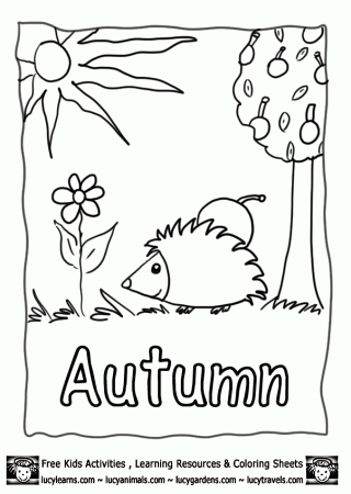 autumn-coloring-pages-Autumn coloring pages | COLORING WS