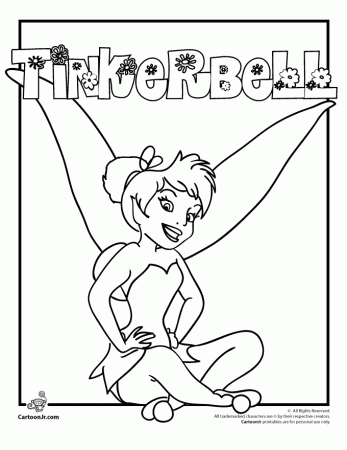 Free Printable Tinkerbell Coloring Pages 359 | Free Printable 