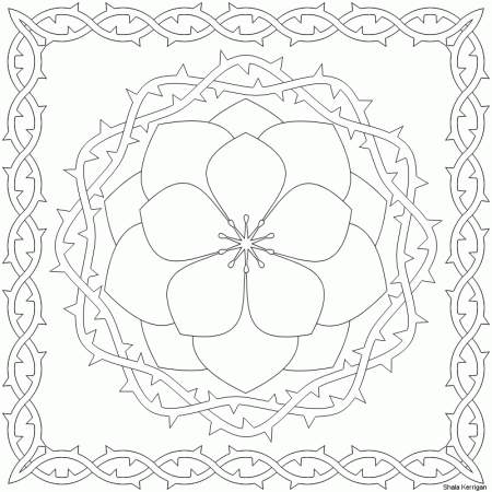 Pattern Coloring Pages - Free Printable Coloring Pages | Free 