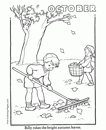 Autumn Coloring Pages - 15