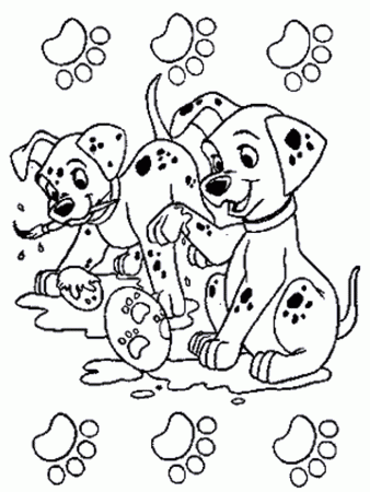 Coloring Page - 101 dalmatians coloring pages 14