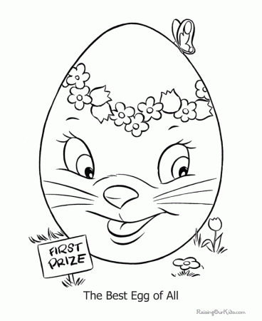 Easter Egg Hunt Coloring Pages 696 | Free Printable Coloring Pages