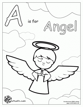 Catholic Kids Coloring Pages 347 | Free Printable Coloring Pages