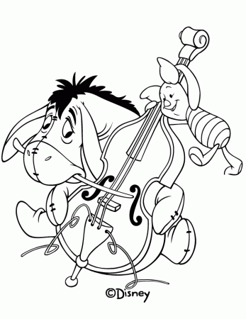 Free Printable Eeyore Coloring Pages | H & M Coloring Pages