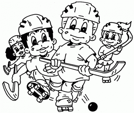 Hockey Player Coloring Pages Sweet Coloring Pages For Kids 224062 