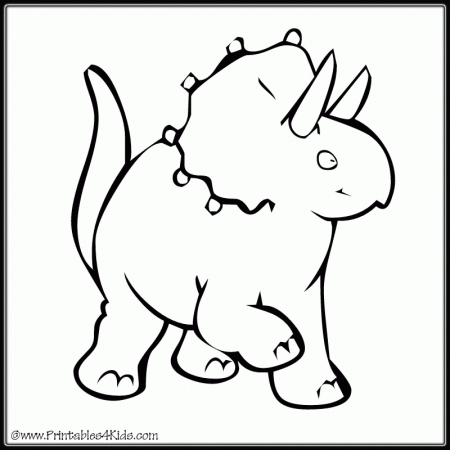 little dinosaur Colouring Pages (page 2)