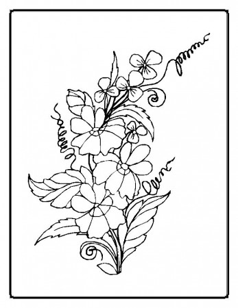 Flowers Color Pages – 595×794 Coloring picture animal and car also 
