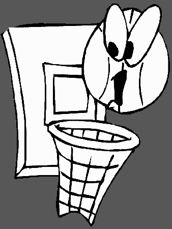 Basketball Coloring Pages (7) - Coloring Kids