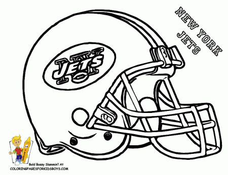 york jets football coloring at pages book for kids boys