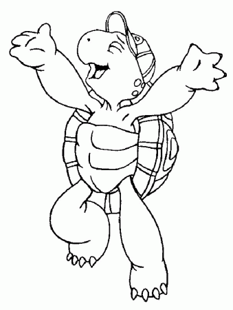 Franklin the Turtle Coloring Pages 28 | Free Printable Coloring 