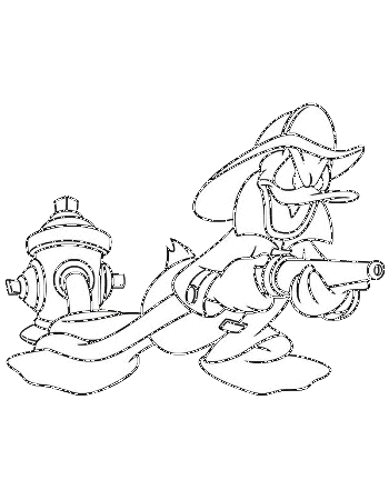 Coloring Page - Fireman coloring pages 4