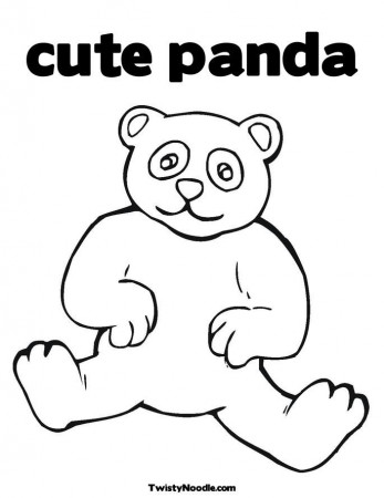 giant pandas Colouring Pages (page 3)