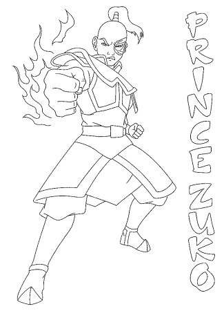 Coloring Pages Avatar 21 M (Cartoons > Avatar the last airbender 