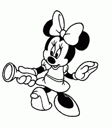 Minnie Mouse Coloring Pages | Printable Coloring Pages Gallery