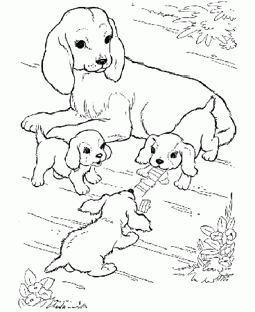 cute puppy coloring pages for girls trend