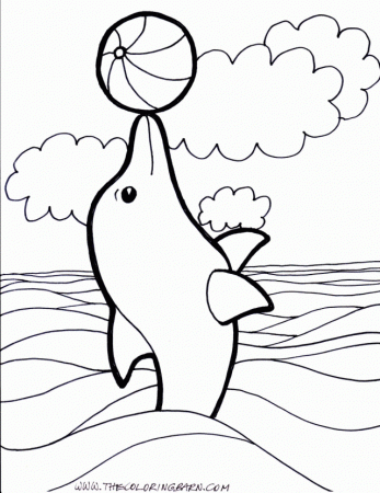 Dolphin Printable Coloring Pages Dolphin Coloring Pages 212538 